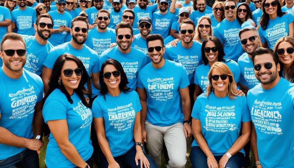 camisetas corporativas para eventos