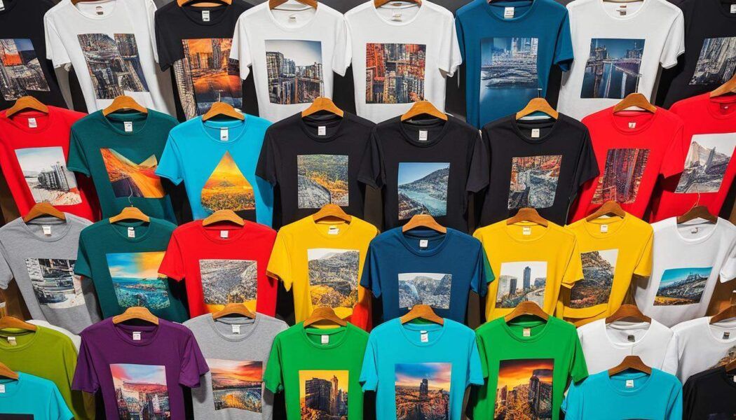 estampar fotografías en camisetas