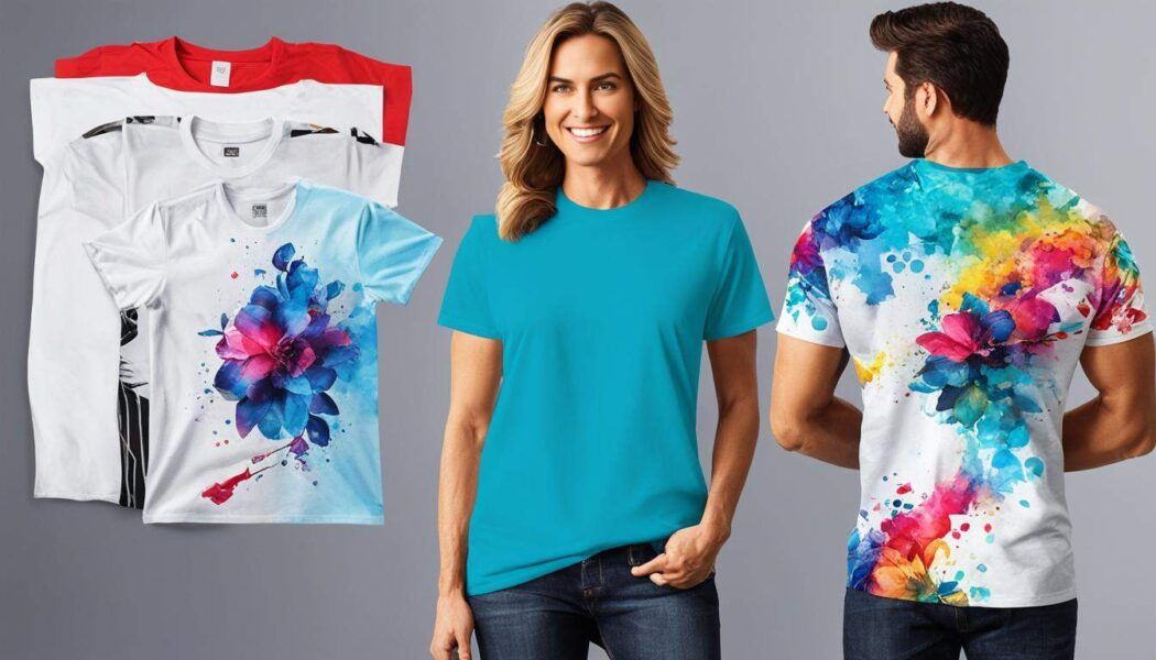 sublimación en camisetas de algodón